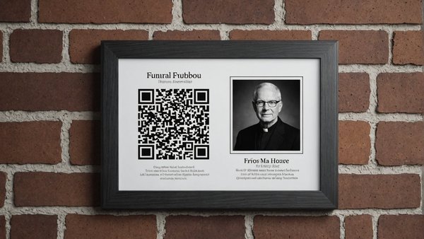 Plaque funéraire qr code : innover pour honorer les souvenirs